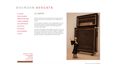 Desktop Screenshot of bourdonavocats.fr